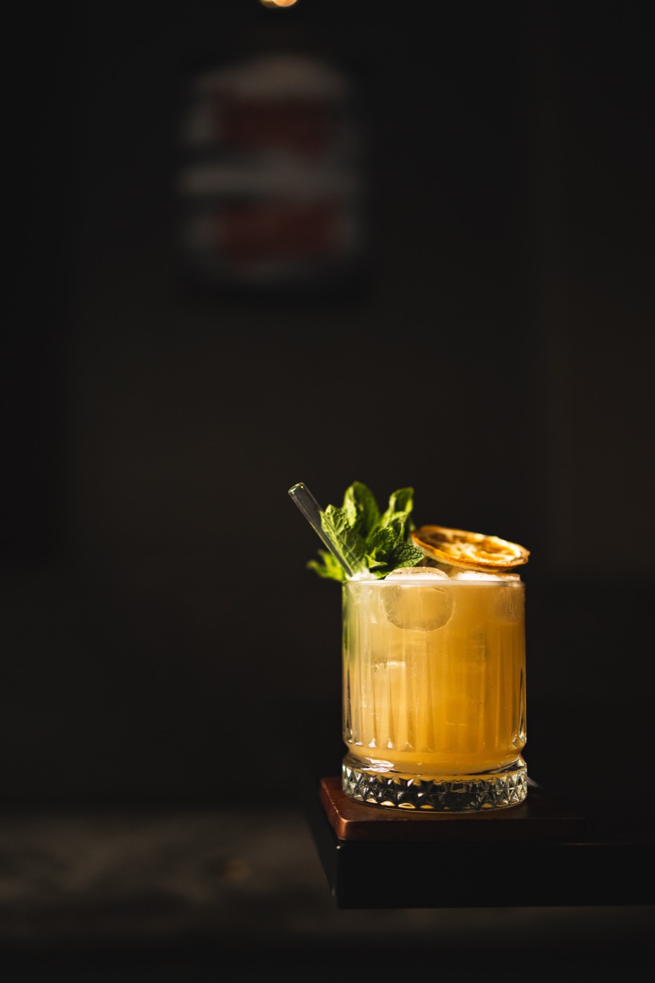 Interiér beton lounge & bar