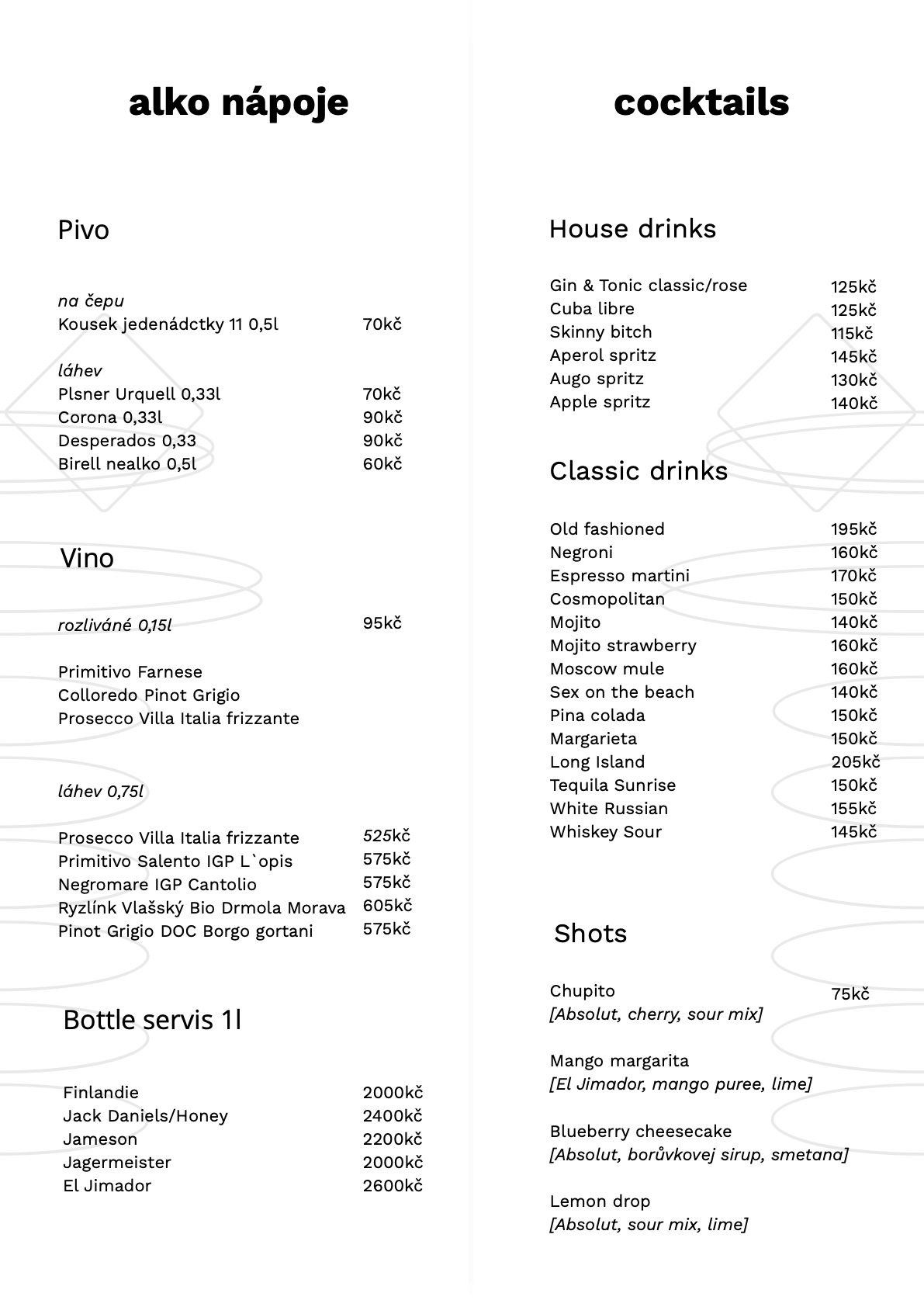 Menu beton lounge & bar — strana 3